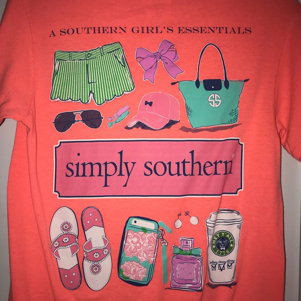 SIMPLY SOUTHERN Short Sleeve Tee